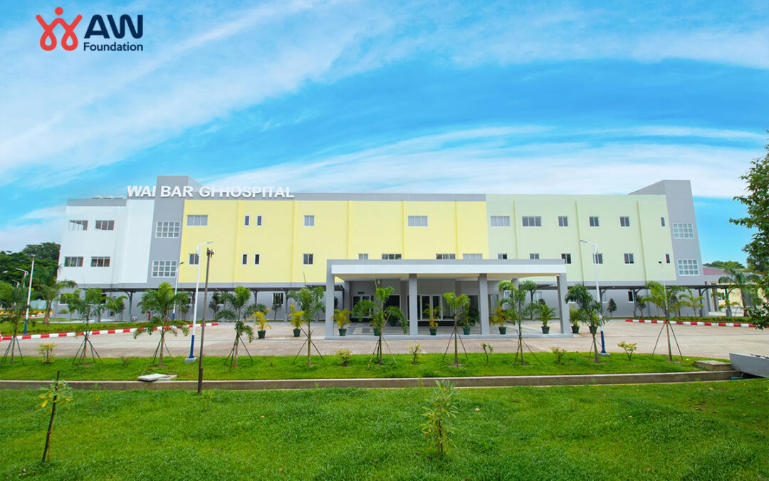 Handover of National Centre for Pandemic and Infection Diseases in Myanmar; Advanced Facility Built with Donation from AW Foundation