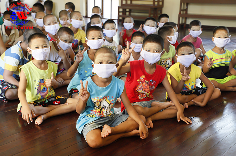 Asia World Foundation “AWF” donates Essentials and Foodstuffs to Myitar Yaung Chi Youth Welfare and Development Home